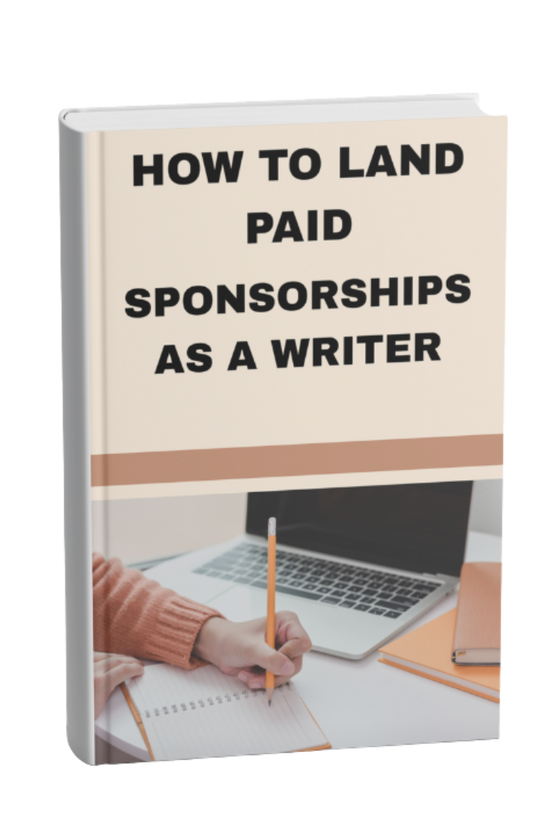 How to Land Paid Sponsorships as a Writer